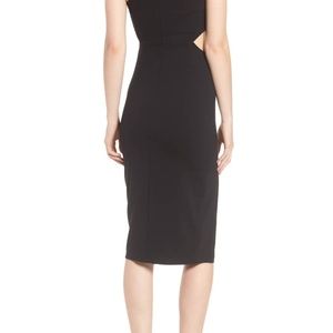 SOPRANO Side Cutout Body Con Dress